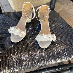 Womens White Heels
