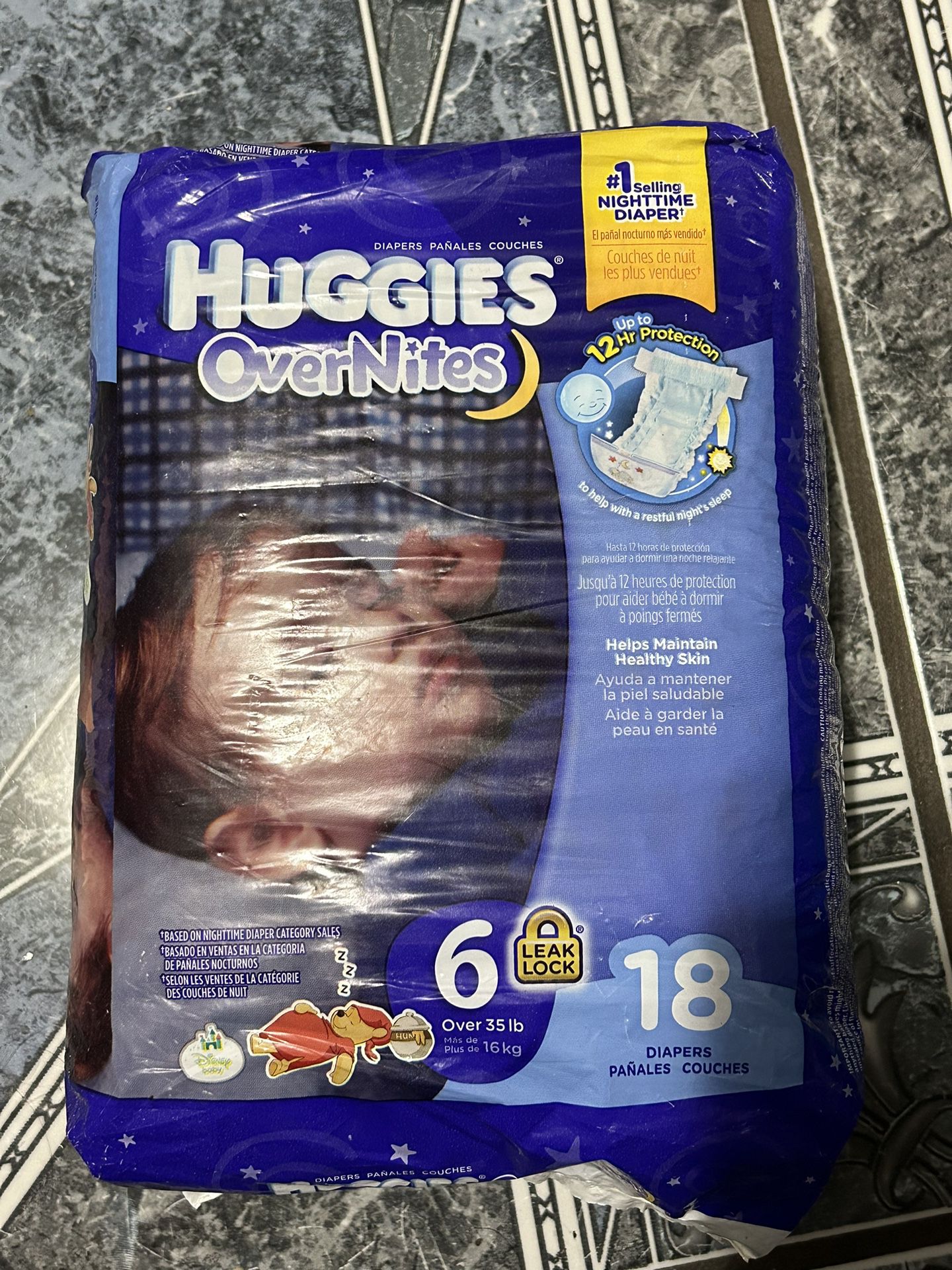 Huggies OverNites Size 6