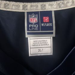 NEW BLANK CHARGERS JERSEY (2XLT)