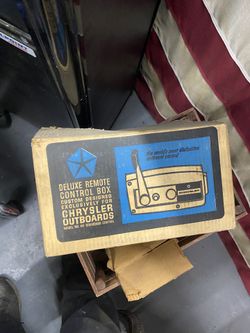 CHRYSLER DELUXE REMOTE CONTROL BOX
