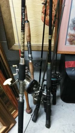 Steel Rods + Some fresh water & Salt water rods Reasonable offers