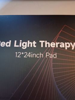 Red light therapy pad