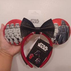 Disney Loungefly Star Wars the Dark Side Ears