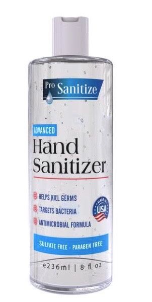 Free Hand Sanitizer