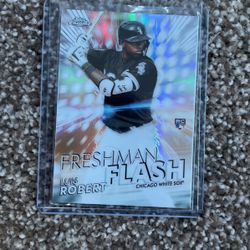 Luis Robert freshman flash rookie card