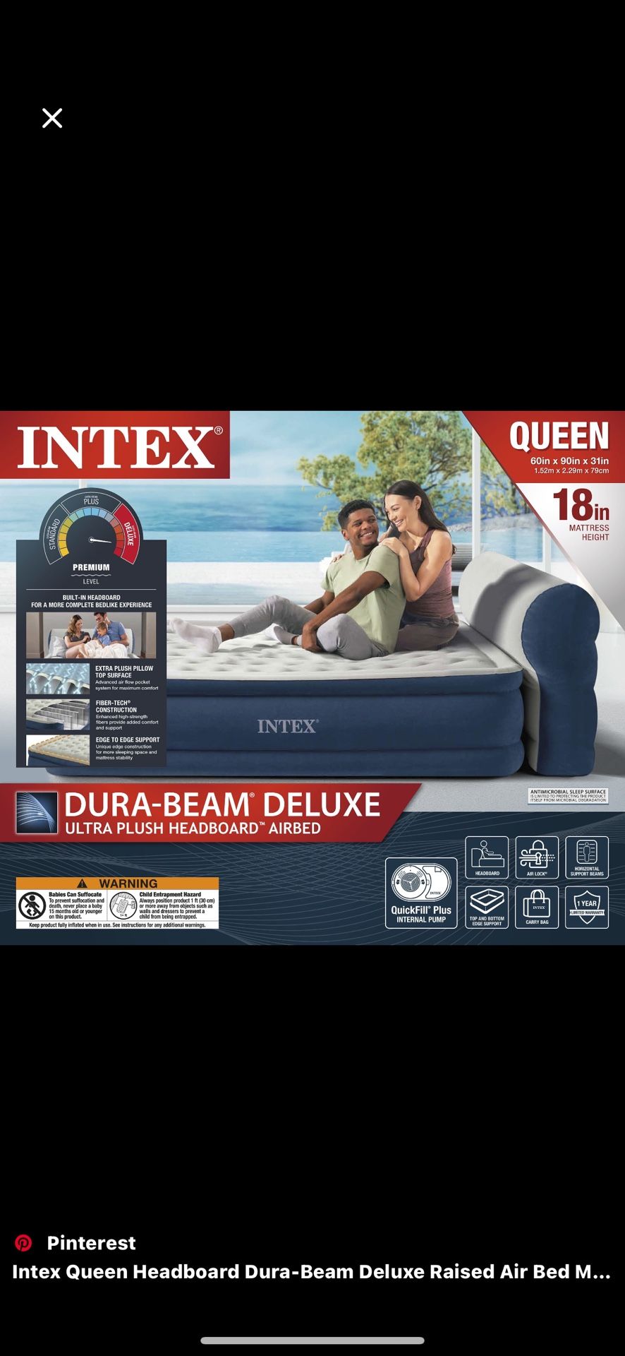 Brand new Air Mattress With Pump