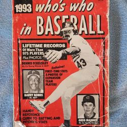 1992 And 1993 Baseball Collectibles