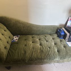 Green Chaise Couch