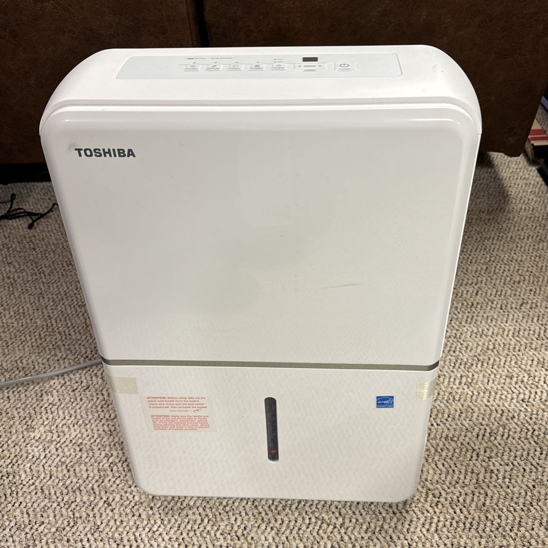 Toshiba dehumidifier TDDP5013ES2 for Sale in Huntington, IN - OfferUp