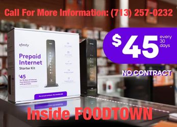 Xfinity Prepaid - No Contract