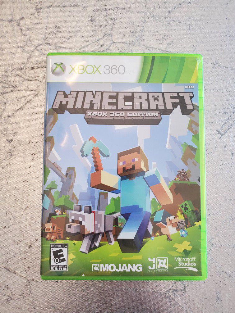 Minecraft  for Microsoft Xbox 360 video game system