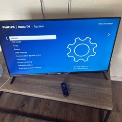40 “ Philips  / Roku TV 
