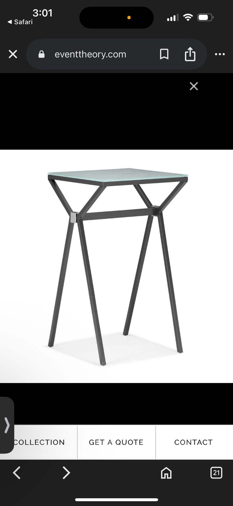Bar Table And 2 Chairs Available