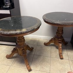 Marble End Tables
