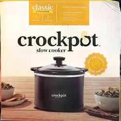 Crockpot Classic Little Dipper 1.5 Qt Slow Cooker