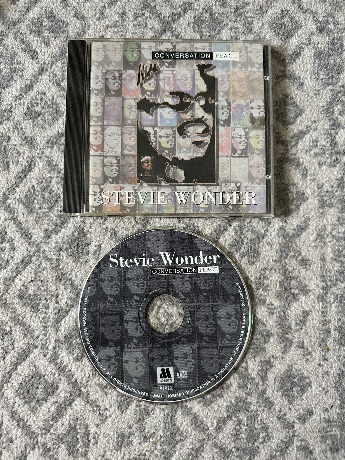 Conversation Peace by Stevie Wonder (CD, 1995)