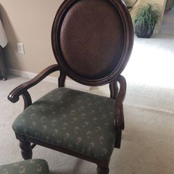 Glass Top with 4 Chairs $350