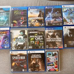 Ps5 Ps4  Ps3  pSp Games 