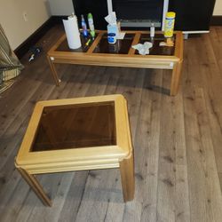 Used Couch Sofa bed Nerver Slept On Table And 2 End Small Tables 150