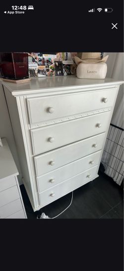 White Dresser