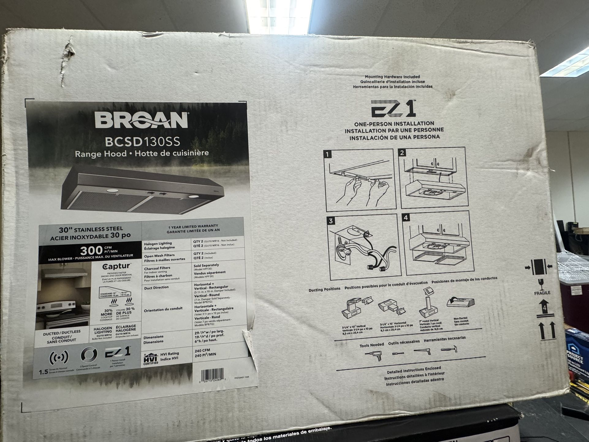 Under Cabinet Range Hood