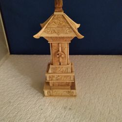 Antique Chinese Carved Temple