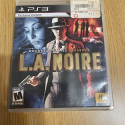 L.A. Noire PS3