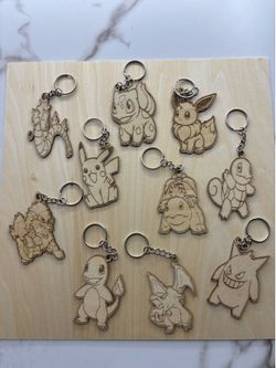 Poke Monster Keychain