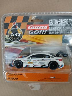 NEW Carrera GO!!! BMW M3 DTM Slot Car 1:43 – #61272 – Tomczyk No.1 – Sealed
> Brand new and factory sealed Carrera GO!!! 1:43 scale BMW M3 DTM slot ca