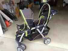 Chico double stroller