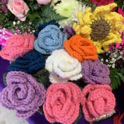 Crochet Roses 