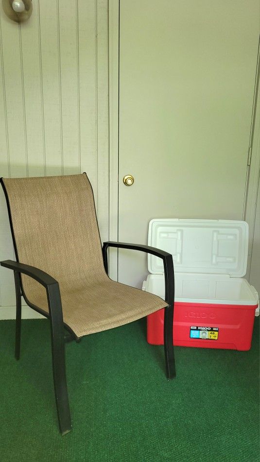 Chair + Large Cooler