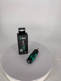WERA Tools 7515 Kraftform Safe-Torque Speed Torque screwdriver, 2-6 Nm  05 075815 001, 1/4" x 2.0 Nm x 3.0 Nm x 4.0 Nm x 5.0 Nm x 6.0 Nm x 147.5 mm