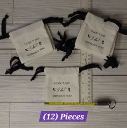 Bachelorette Bridal Favor Baggies