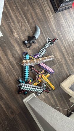 Inflatable swords