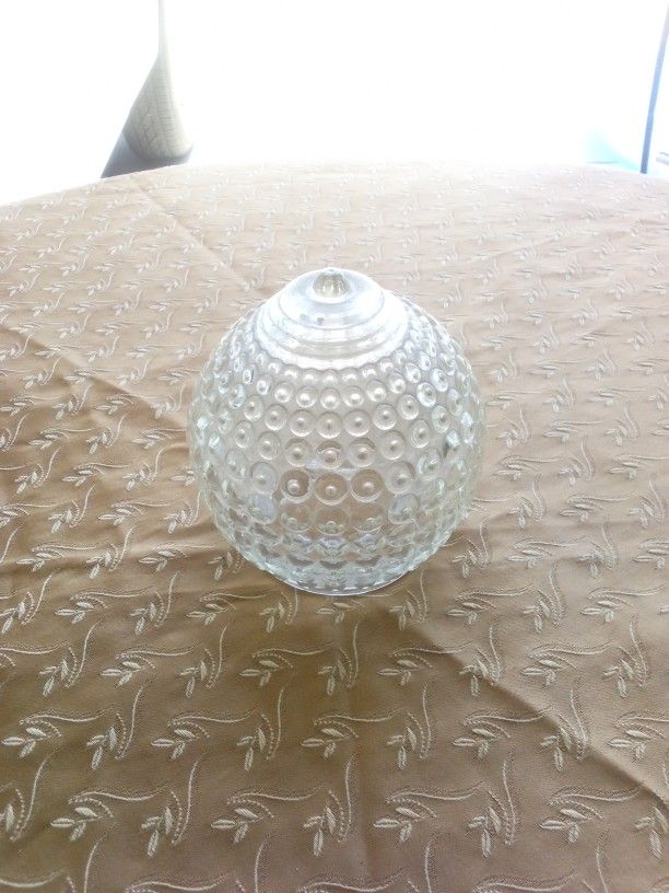 Vintage Light Fixture Globe