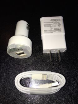 iPhone cables and Charger 3 for $10