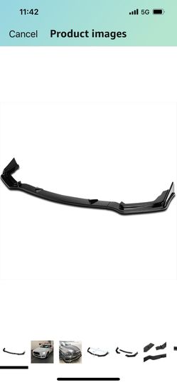 Q50 Sport Bumper Lip Splitter 2014-17