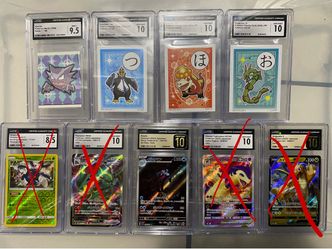 Graded Pokémon cards