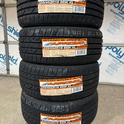 (4) - 235/45/18 Arroyo Grand Sport A/S Tires