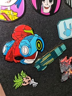 METROID DREAD/PRIME PINS - High Quality Pins
