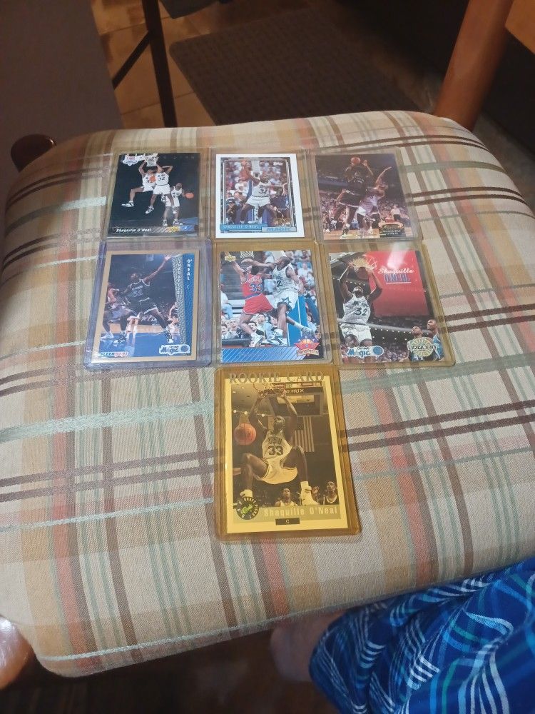 7 Shaquille O'Neal Rookie Cards