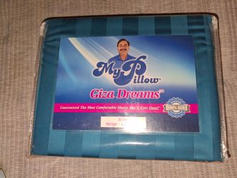 MyPillow Giza Dreams KING 100% Giza Cotton 4 Piece Sheet Set