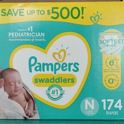 Pampers NB Swaddlers 