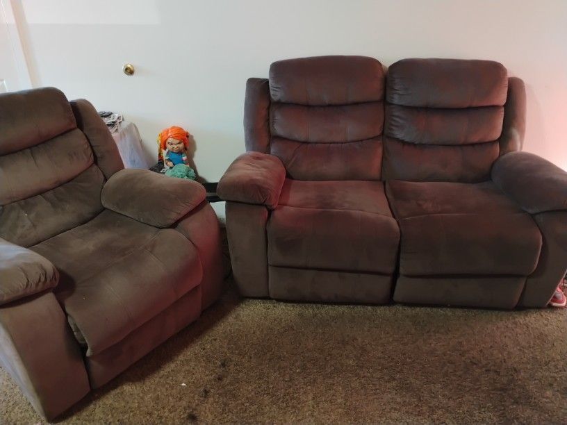 Loveseat And Chair