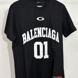 Balenciaga X Paris Black Jersey Size L
