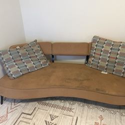 Groovy mid century couch 