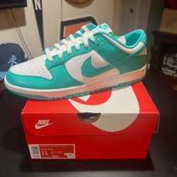 Clear Jade Dunks Low