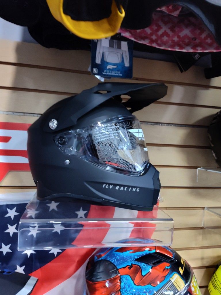 Fly Racing Supermoto Adventure Helmet Brand New In A Box Special Deal Right Now $150 Size Large