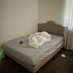 Full Size Bed And Mattress $250